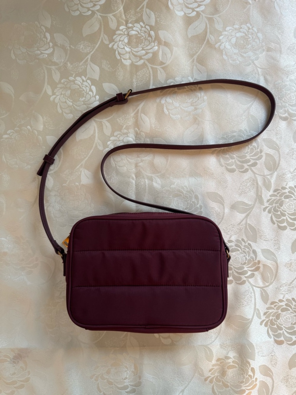 Crossbody Bag in Deep Plum